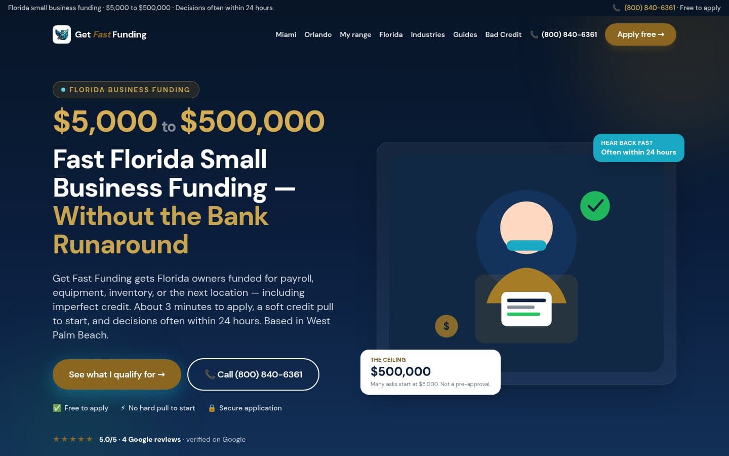 Get Fast Funding — website